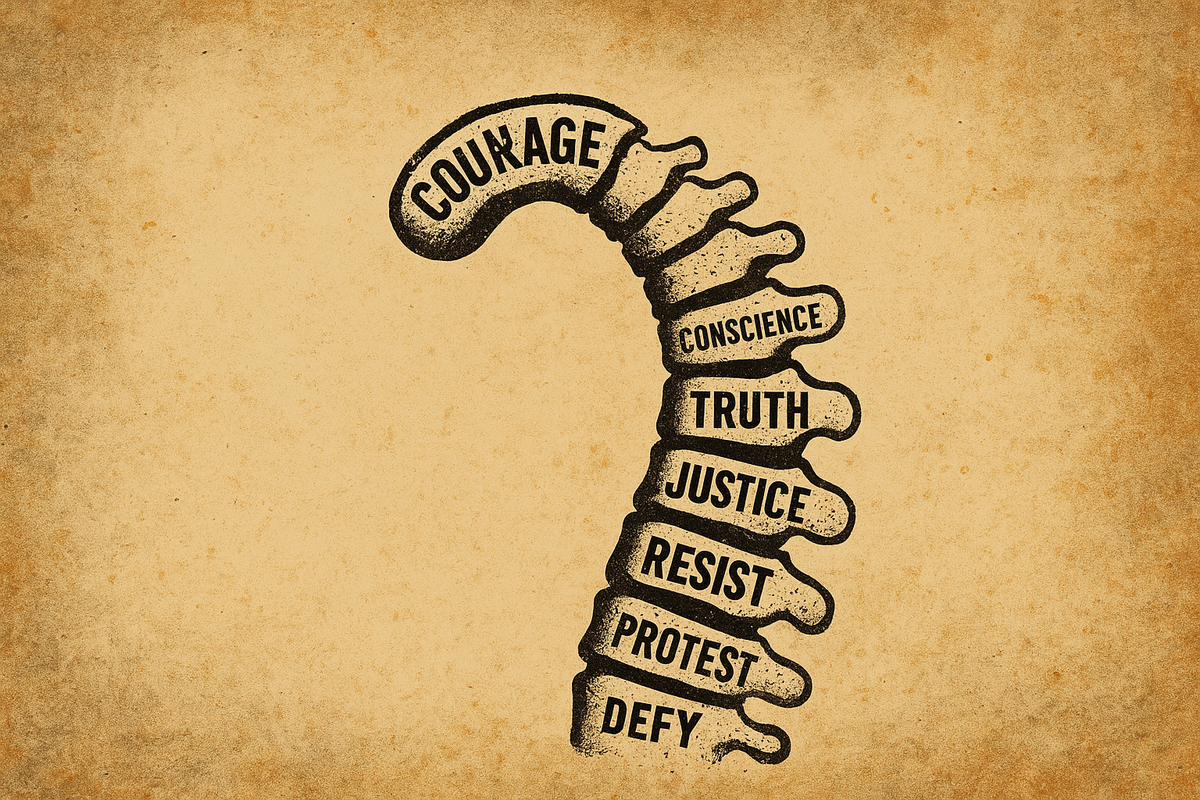 Where is the nation's spine?