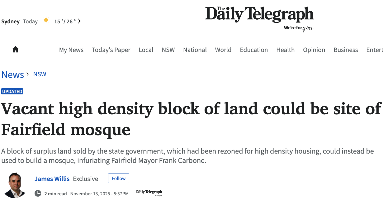 EXCLUSIVE: The phantom mosque and the media that ran with a ghost story