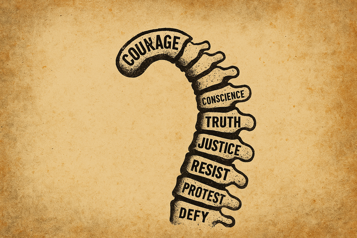 Where is the nation's spine?